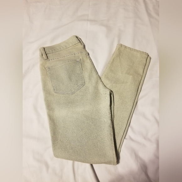 Frame Denim Jeans Size 27 Colo Gray and White Pinstripe - Picture 9 of 9
